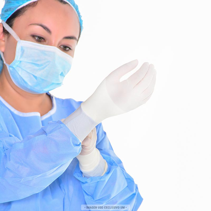 Guantes quirúrgicos de látex plus – libres de talco