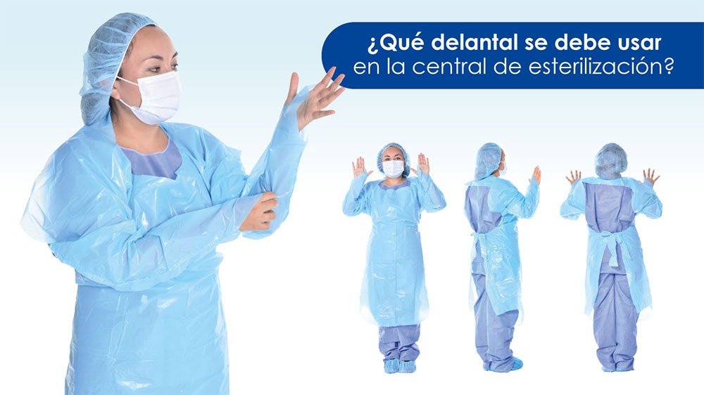 delantal central esterilización delantal central esterilización