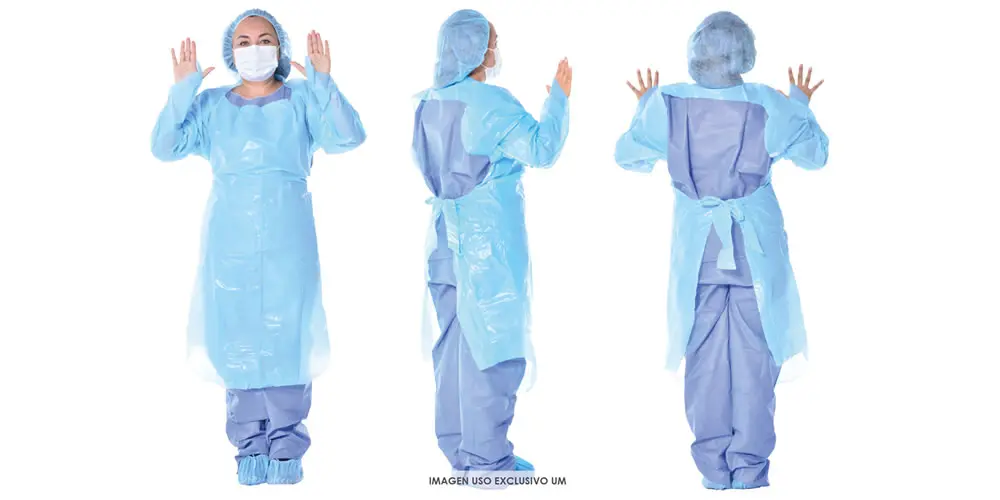 Delantal impermeable