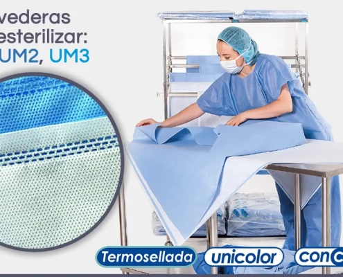 Envolvedera para esterilización SMS de Union Medical